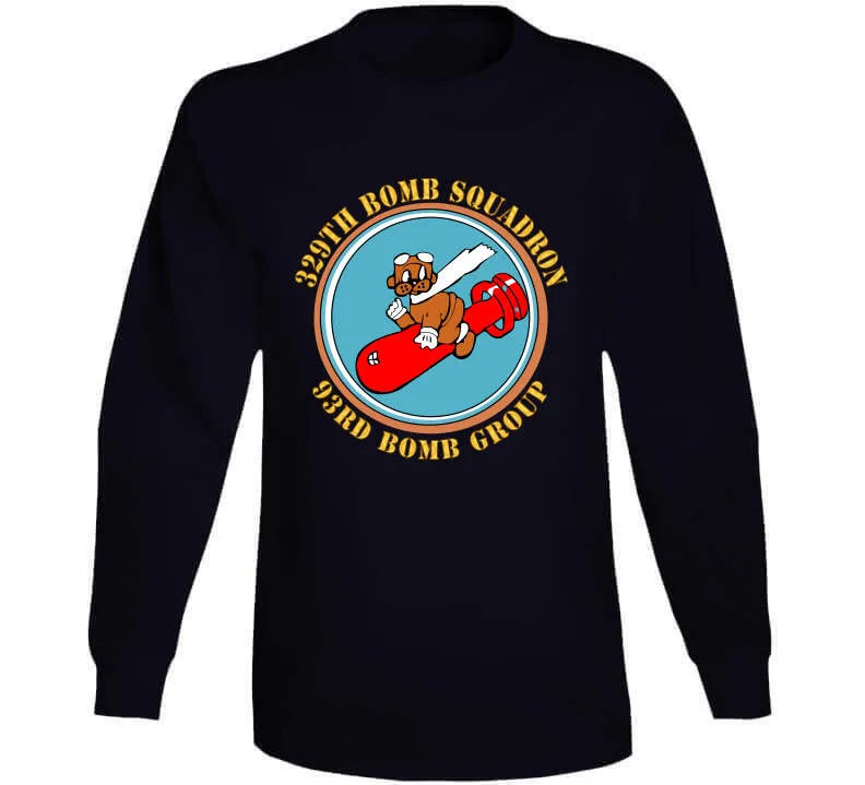 Authentic WWII 329th Bomb Squadron Hoodie - 93rd Bomb Group - USAF Vintage Style