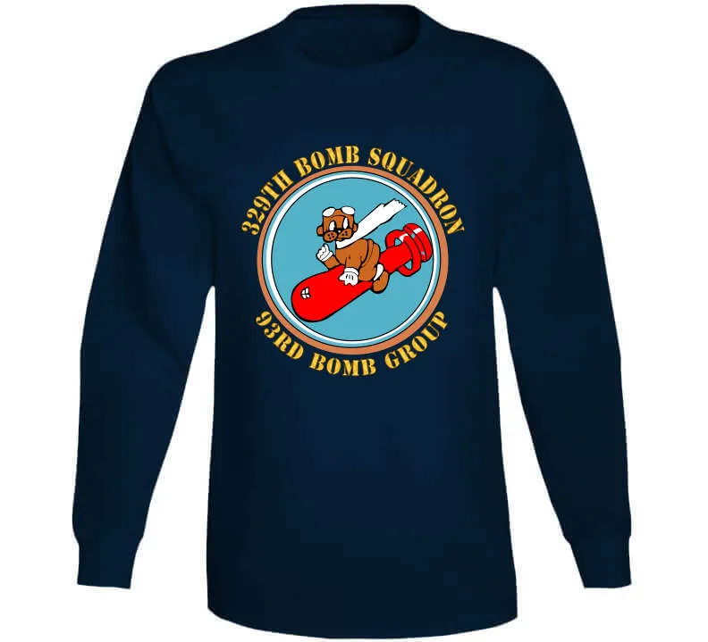 Authentic WWII 329th Bomb Squadron Hoodie - 93rd Bomb Group - USAF Vintage Style