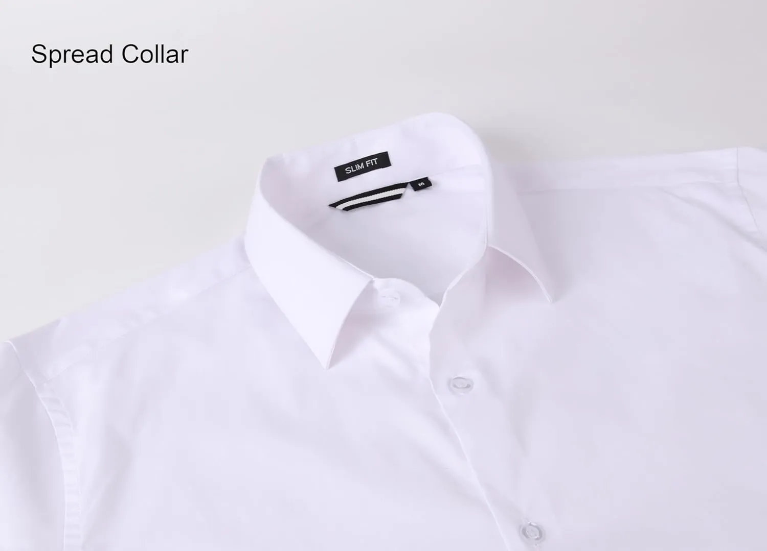 Alex Vando Mens Dress Shirt Easy Care Slim Fit Long Sleeve Cotton Stretch Button Down Shirt