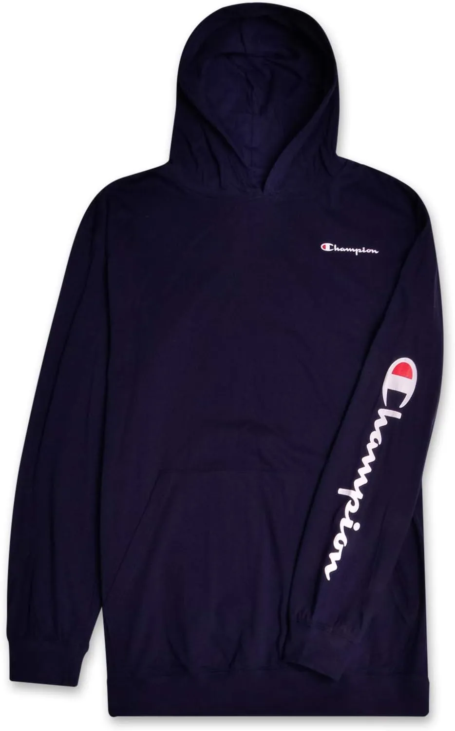 Champion Lightweight Hoodie Big and Tall - Men Pullover Jersey Hoodie Sweatshirt