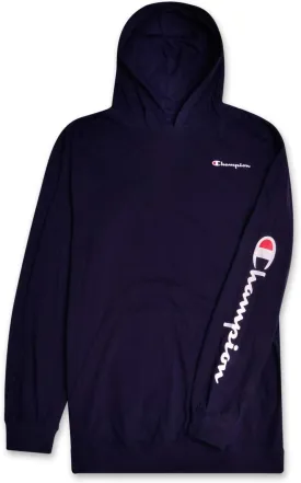 Champion Lightweight Hoodie Big and Tall - Men Pullover Jersey Hoodie Sweatshirt