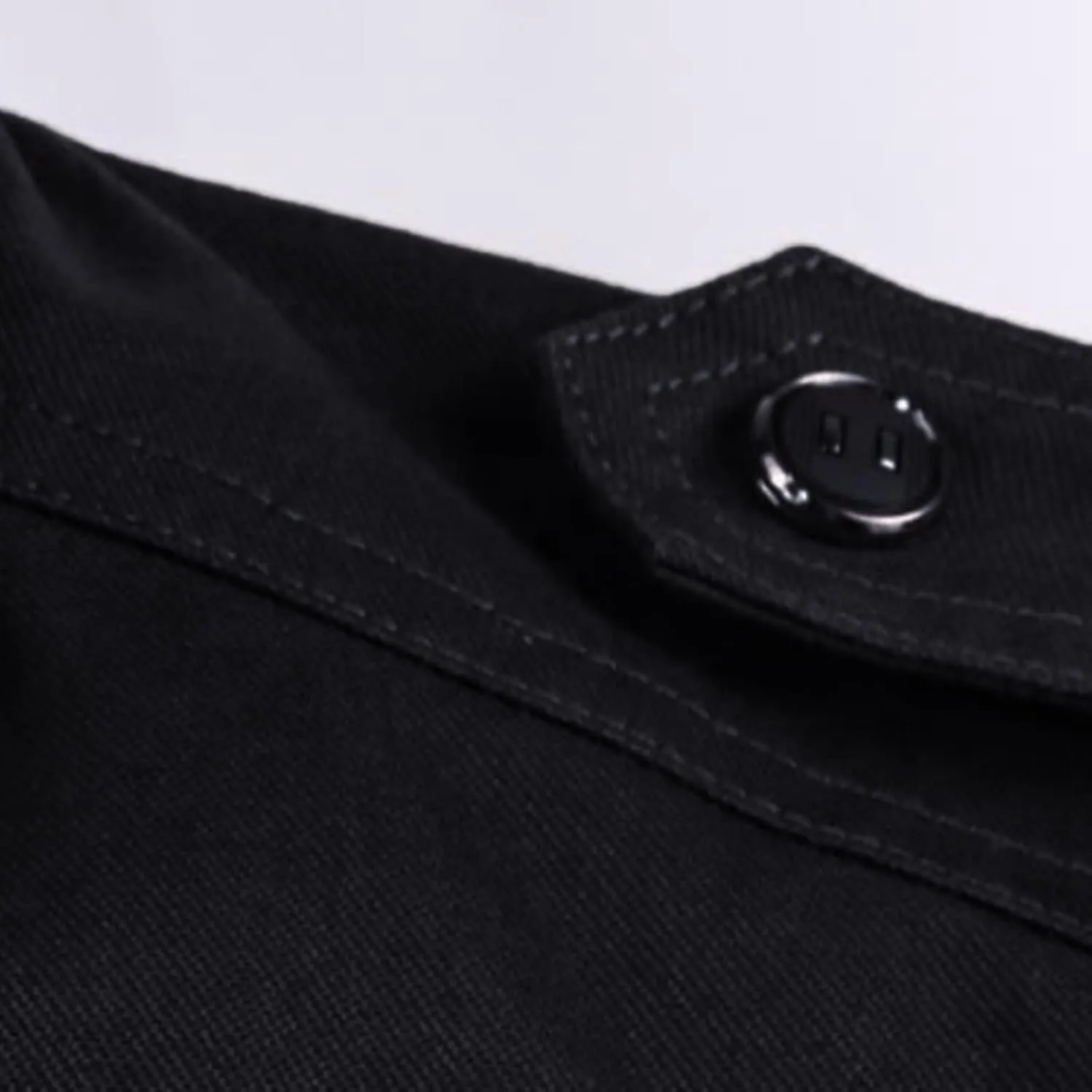 CRNTCEM Mens Winter Cotton Military Jackets Thicken Multi-Pocket Field Jacket Outwear Button Down Work Cargo Jackets Coat