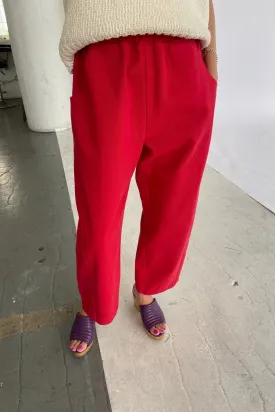 Red Arc Crayon Pants by Le Bon Shoppe
