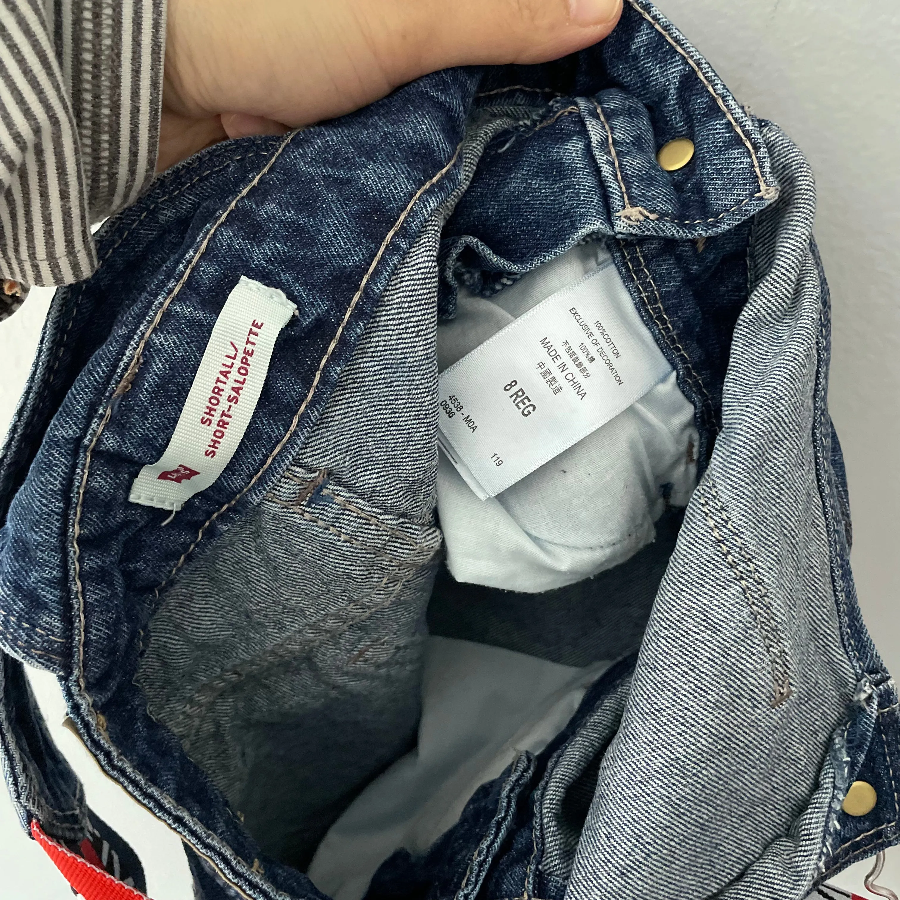 Levi's / Short overalls / 8Y