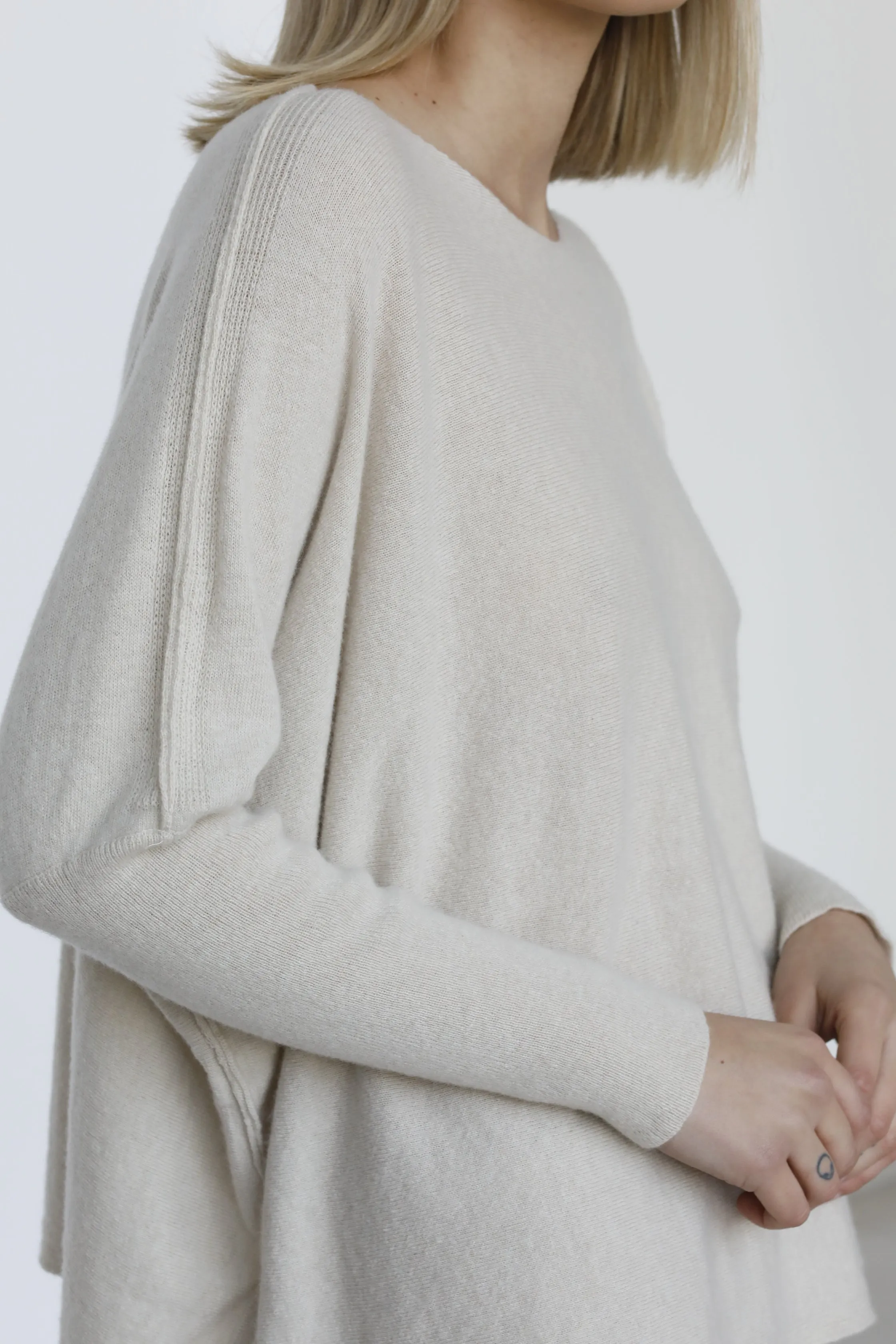 Margot Knitted Sweater Beige