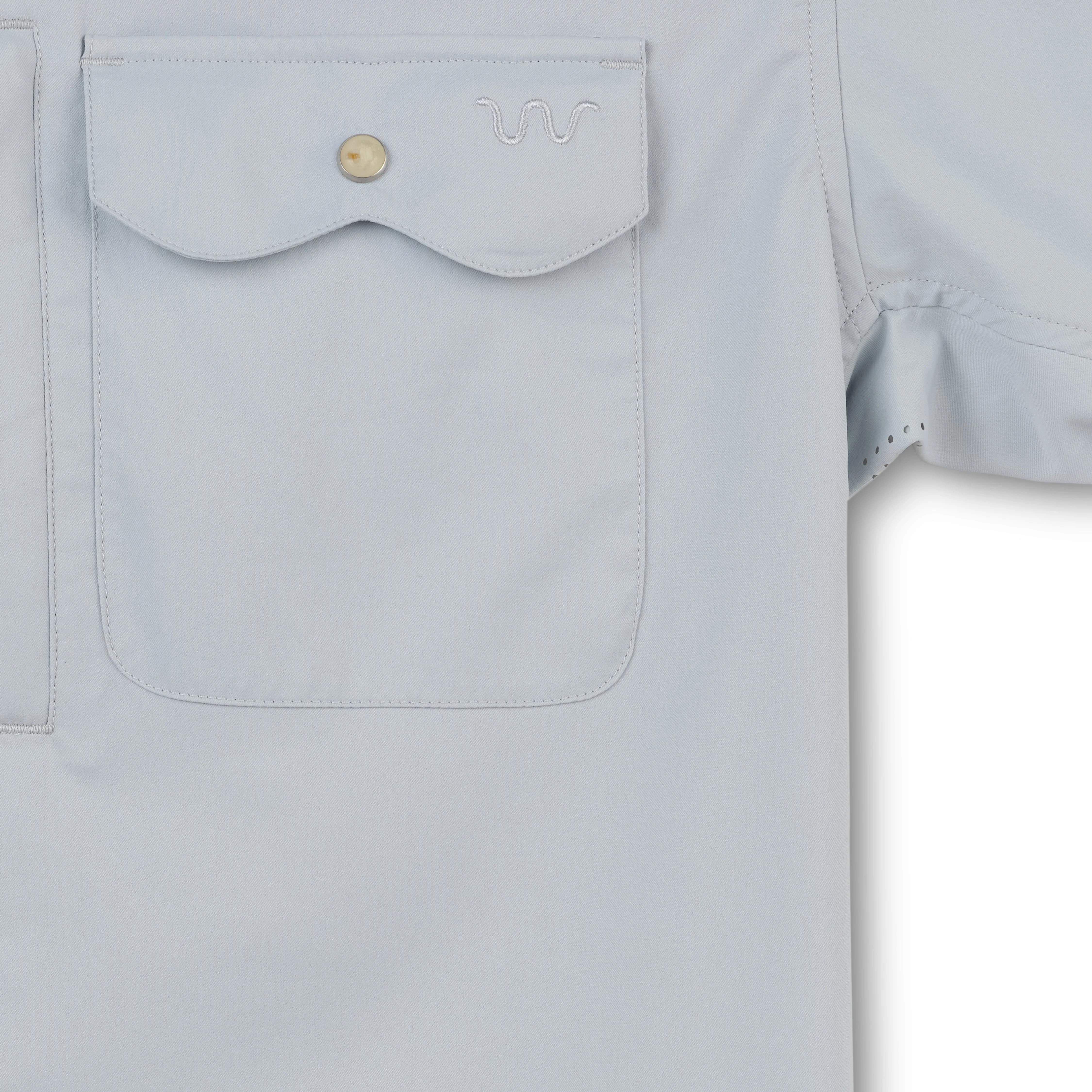 Mens High-Performance Blue Norther Tech Shirt