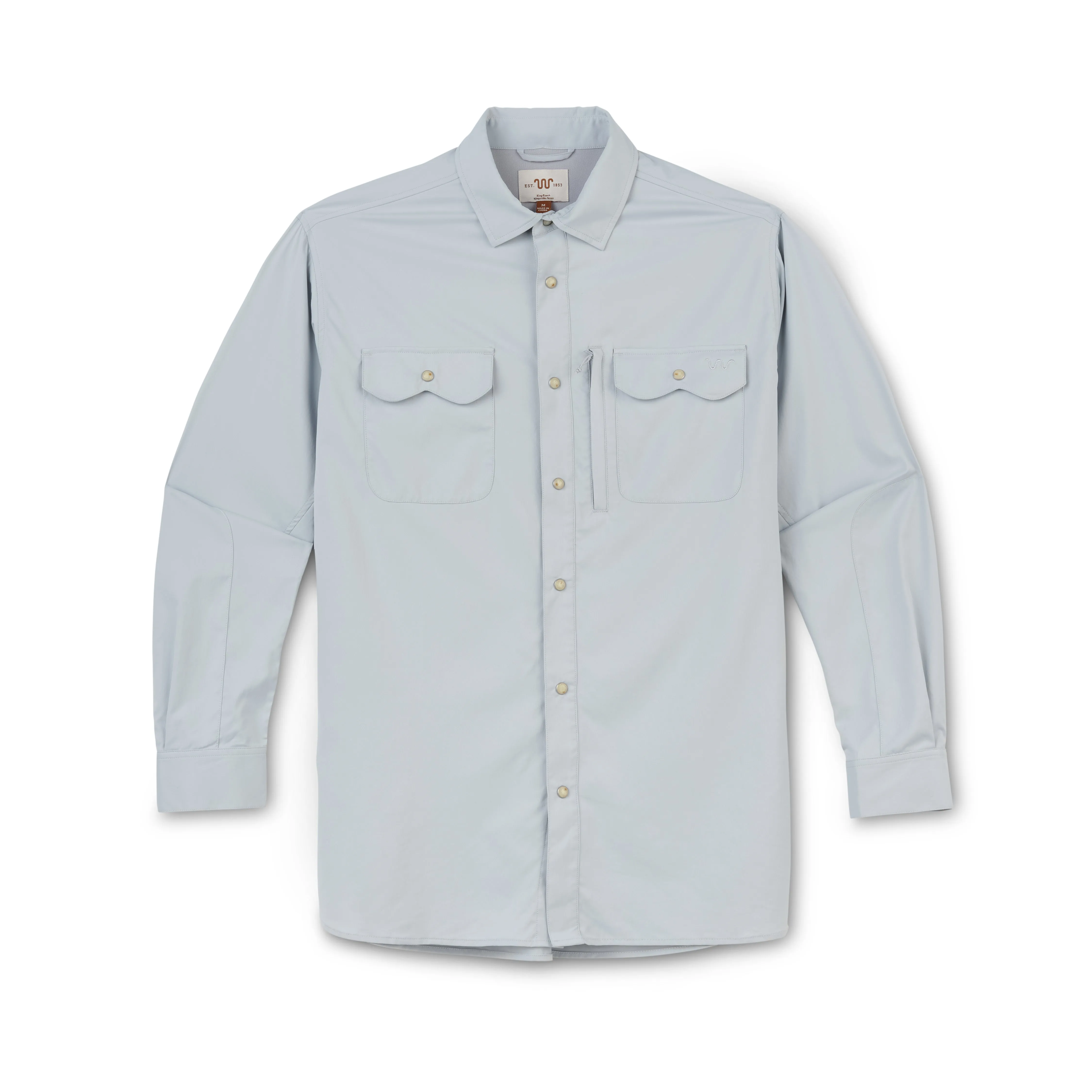 Mens High-Performance Blue Norther Tech Shirt