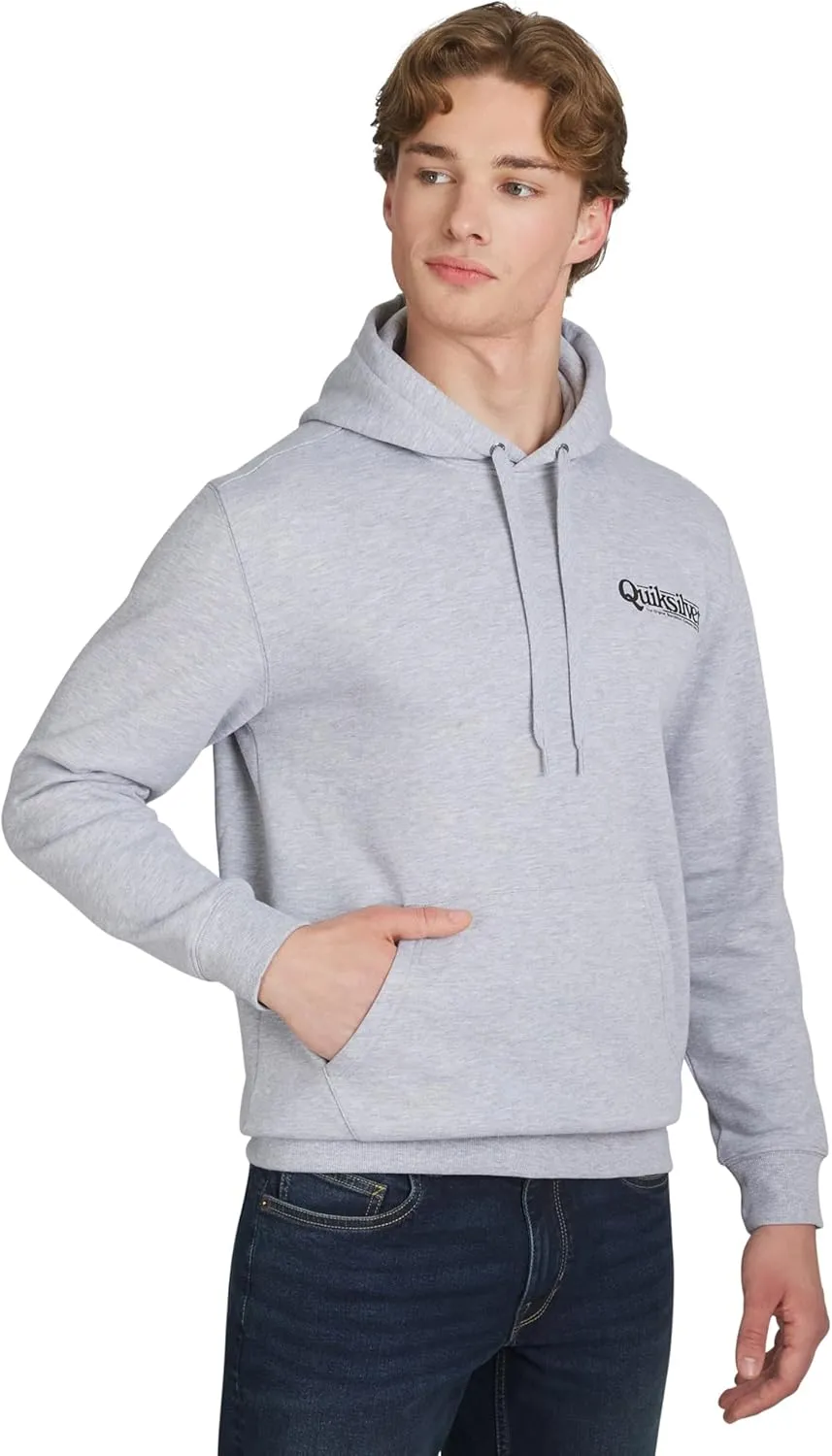 Quiksilver Men's Regular Fit Super Soft Fleece Premium Pullover Hooded Sweatshirt