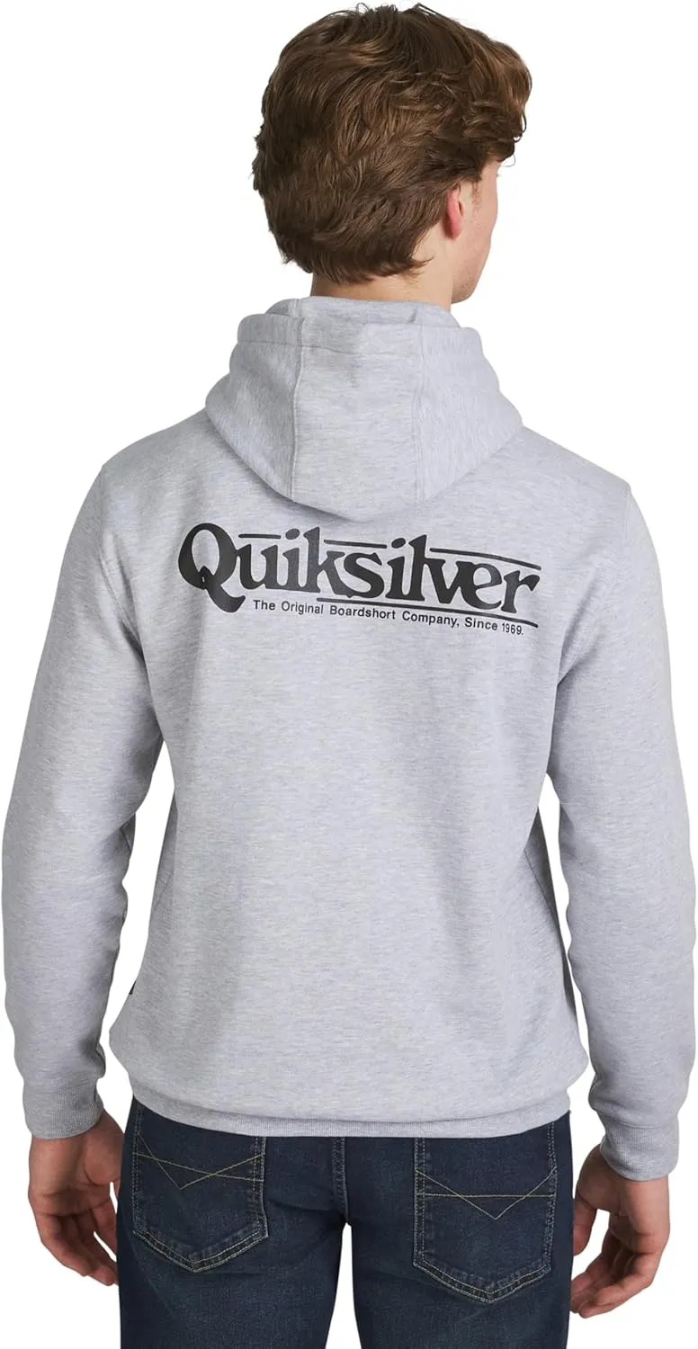 Quiksilver Men's Regular Fit Super Soft Fleece Premium Pullover Hooded Sweatshirt
