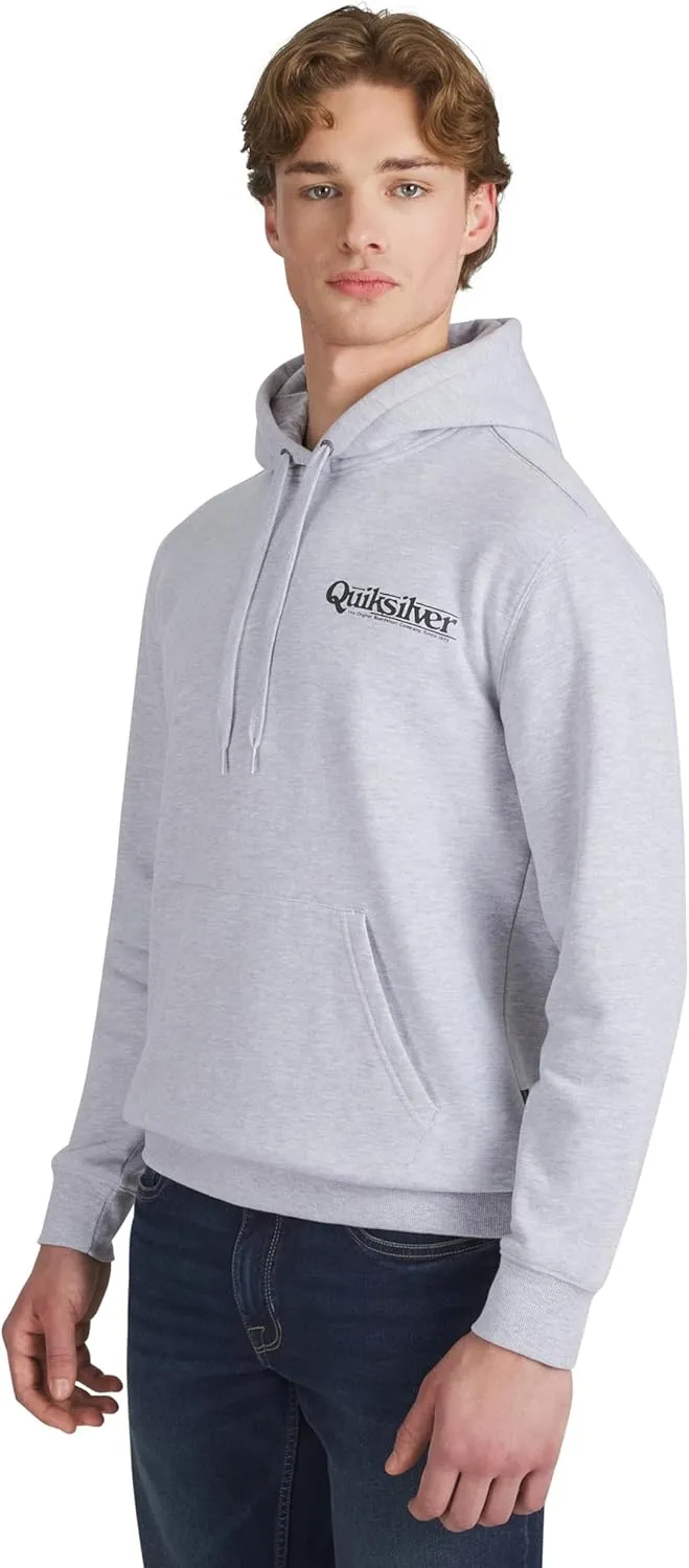 Quiksilver Men's Regular Fit Super Soft Fleece Premium Pullover Hooded Sweatshirt