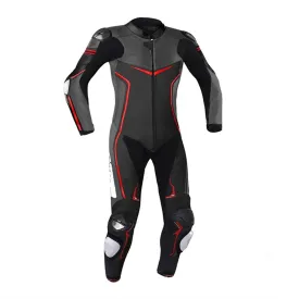 SS389 MEN MOTORCYCLE LEATHER RACING SUIT
