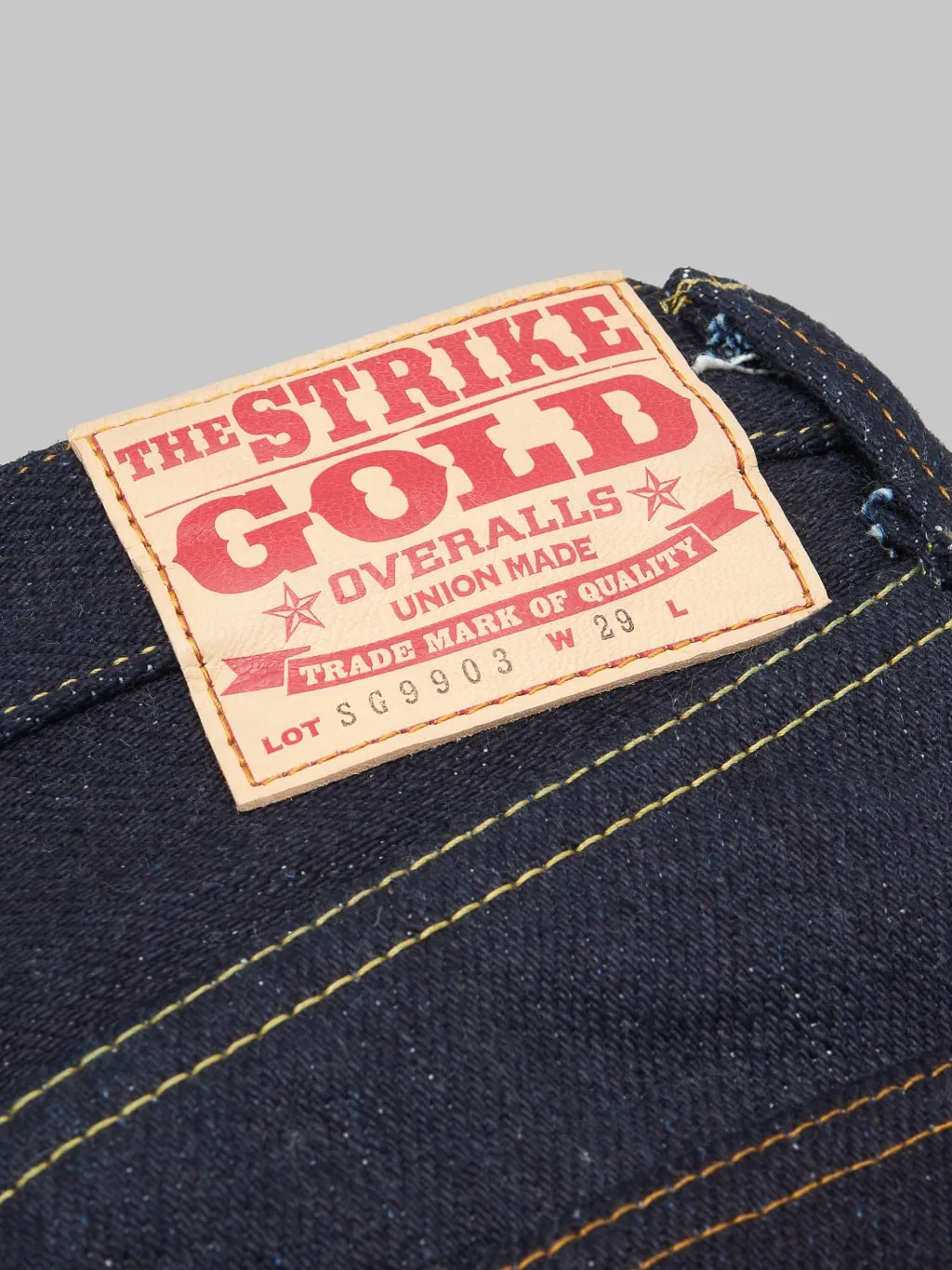 Strike Gold 9903 Extra-Hard 24.8oz Regular Straight Jeans
