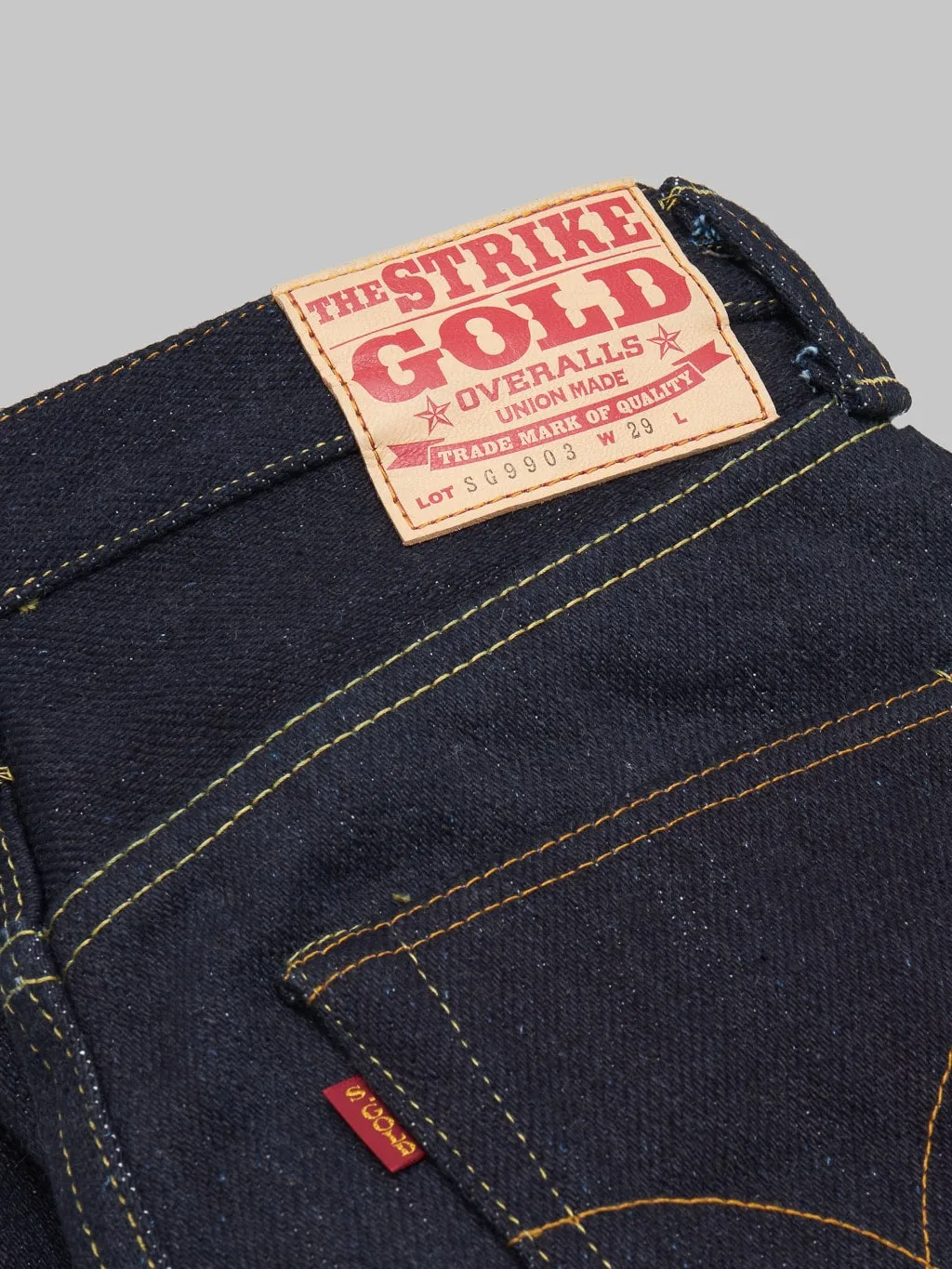 Strike Gold 9903 Extra-Hard 24.8oz Regular Straight Jeans
