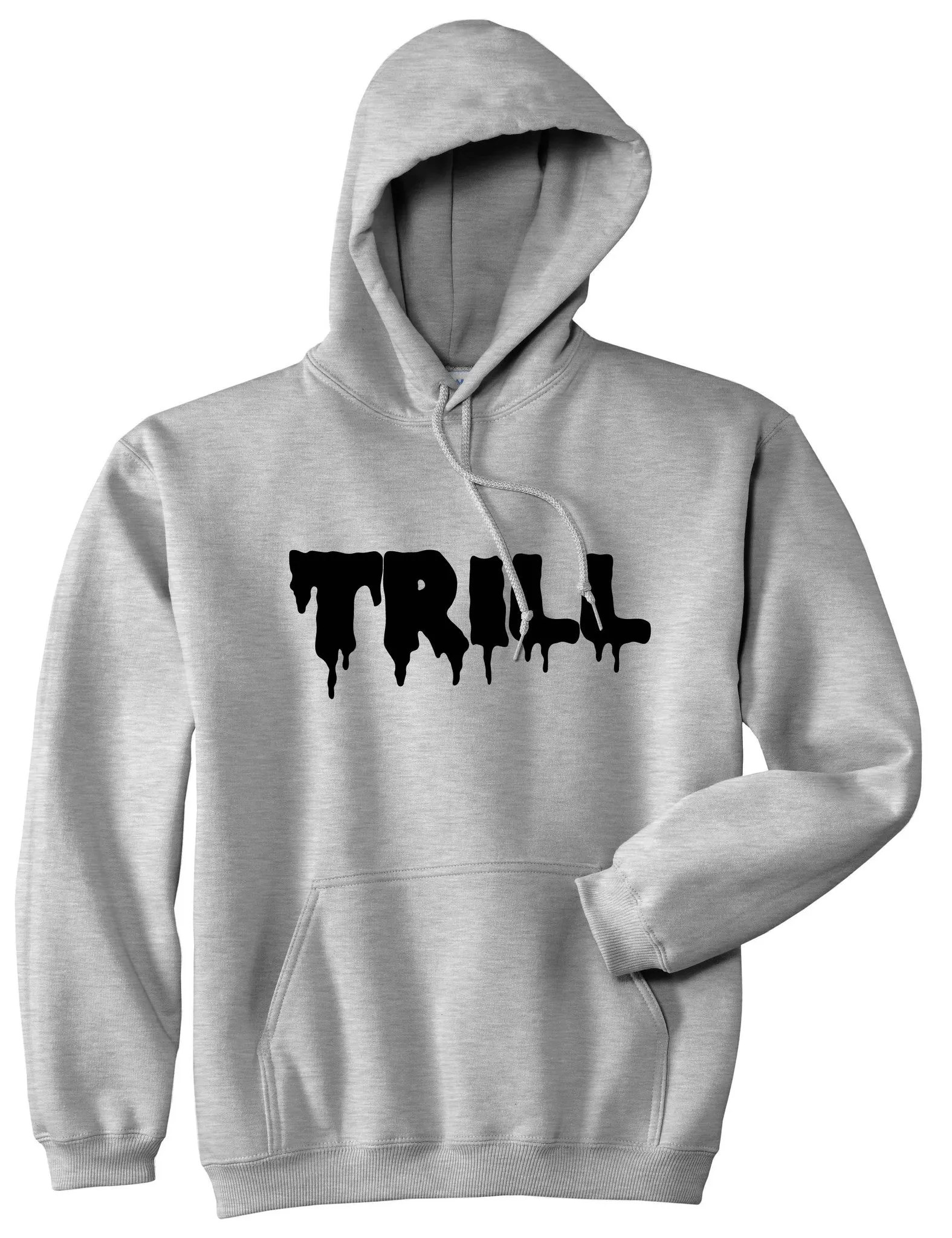 Trill Blood Drip Font Pullover Hoodie Hoody