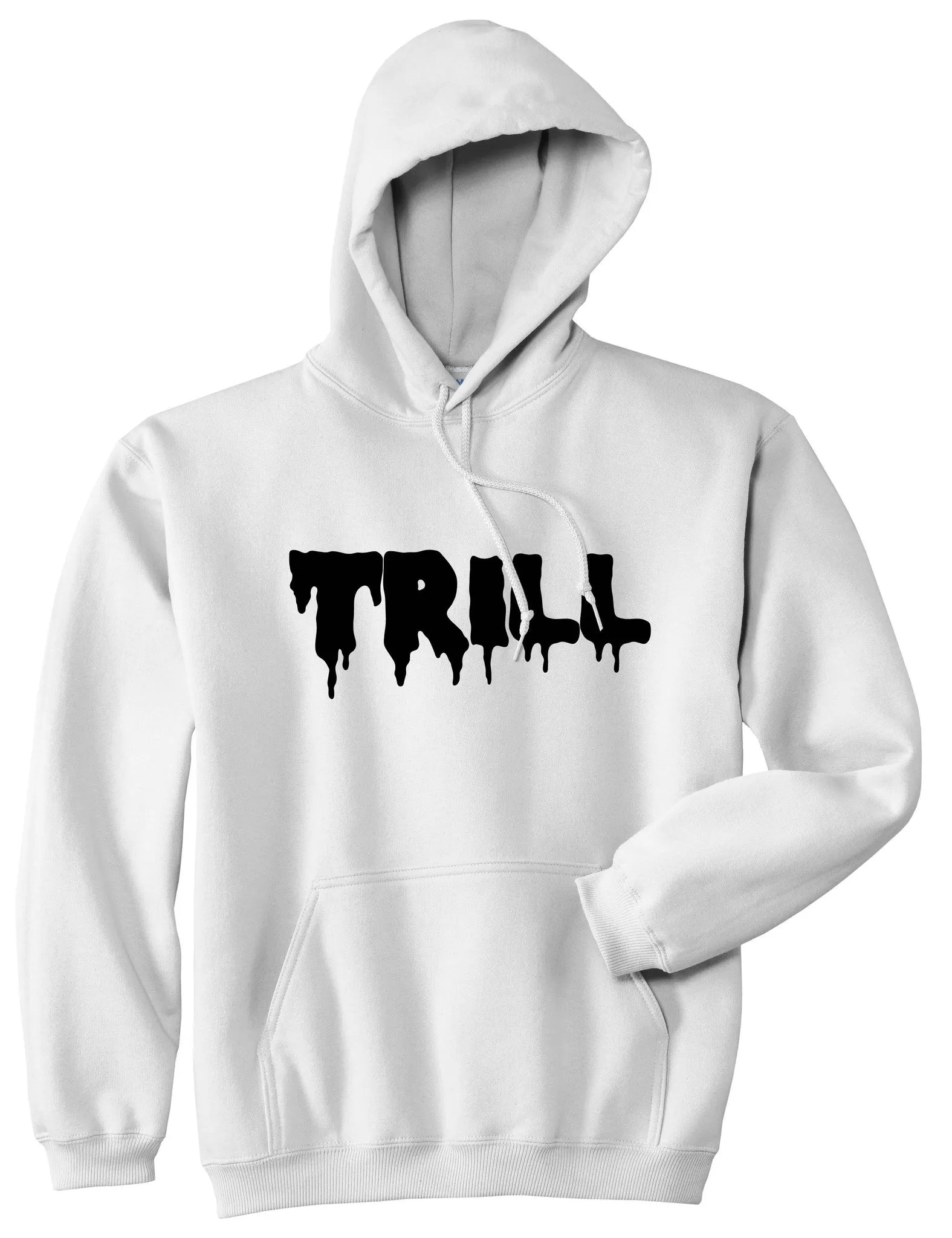 Trill Blood Drip Font Pullover Hoodie Hoody