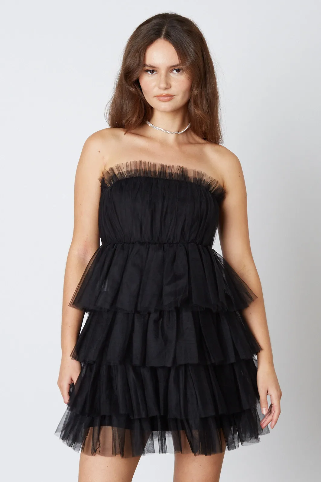 Tulle Mini Dress