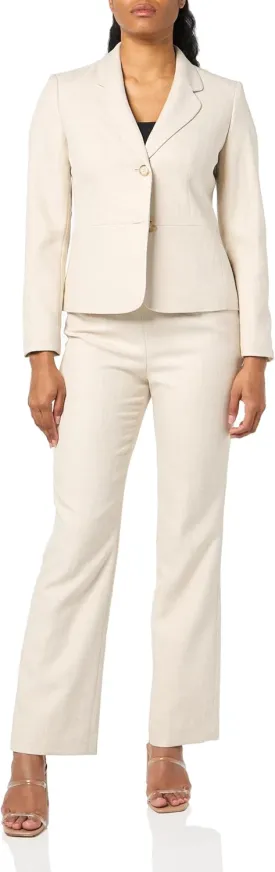 Women's Petite Jacket/Pant Suit